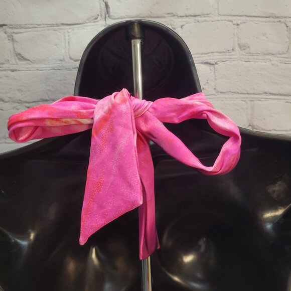 DKNY Women's Tie-Back Halter-Style One-Piece Swimsuit - Picture 6 of 7